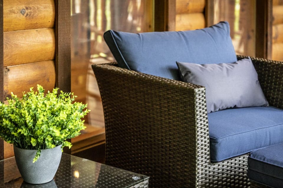 Sit and relax a while; you're on vacation