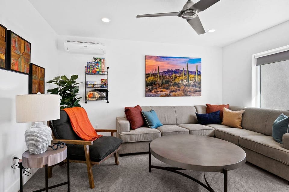 Upstairs living room