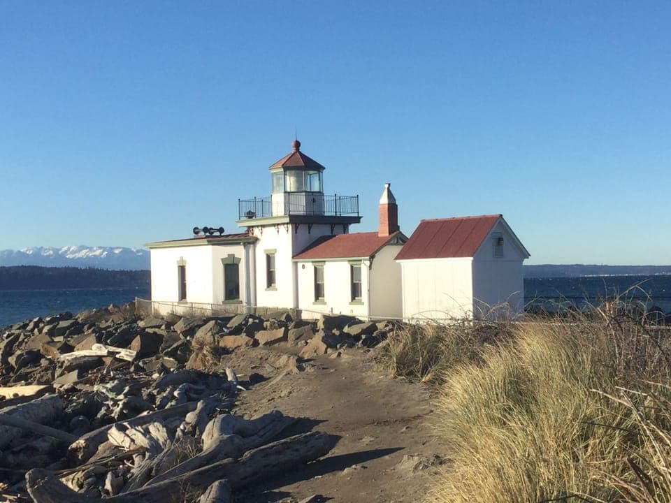 Point No Point lighthouse.
