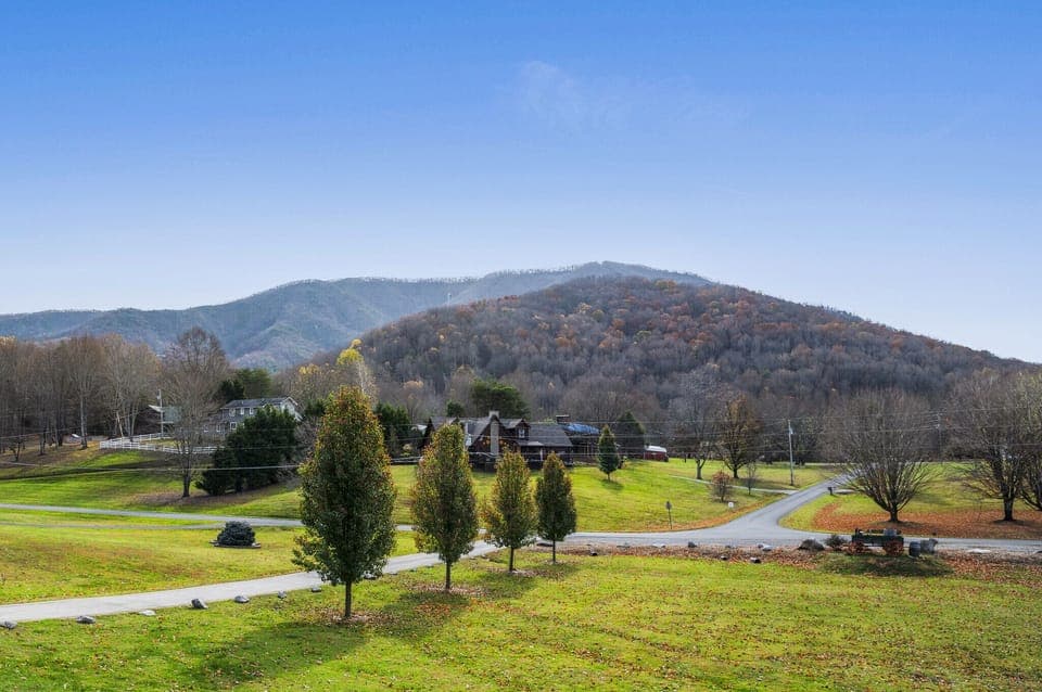 Summer look from the front deck