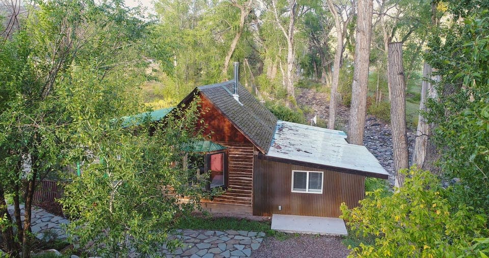 Nestled in nature.