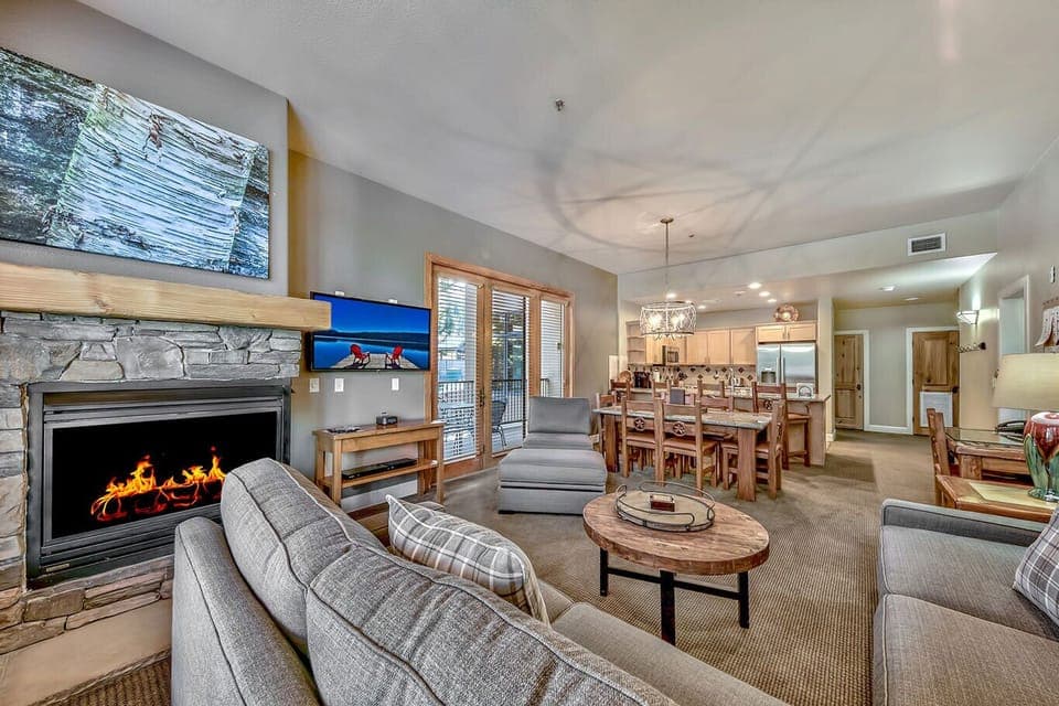 Living and dining room