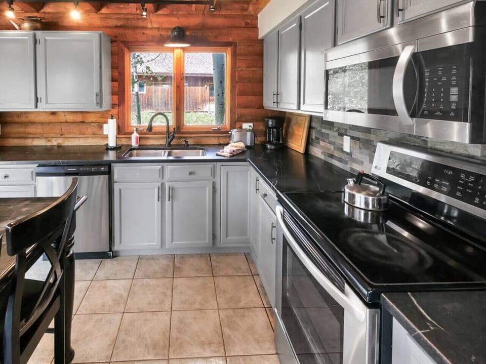 Kitchen view.