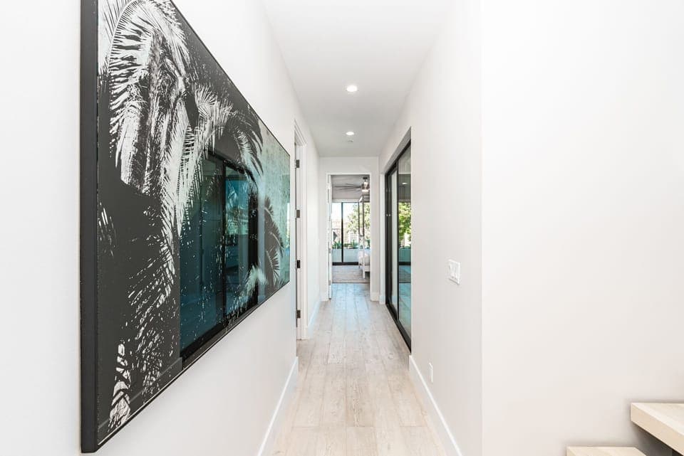 This home includes central air, stacked washer/dryer, and fabulous art work
                