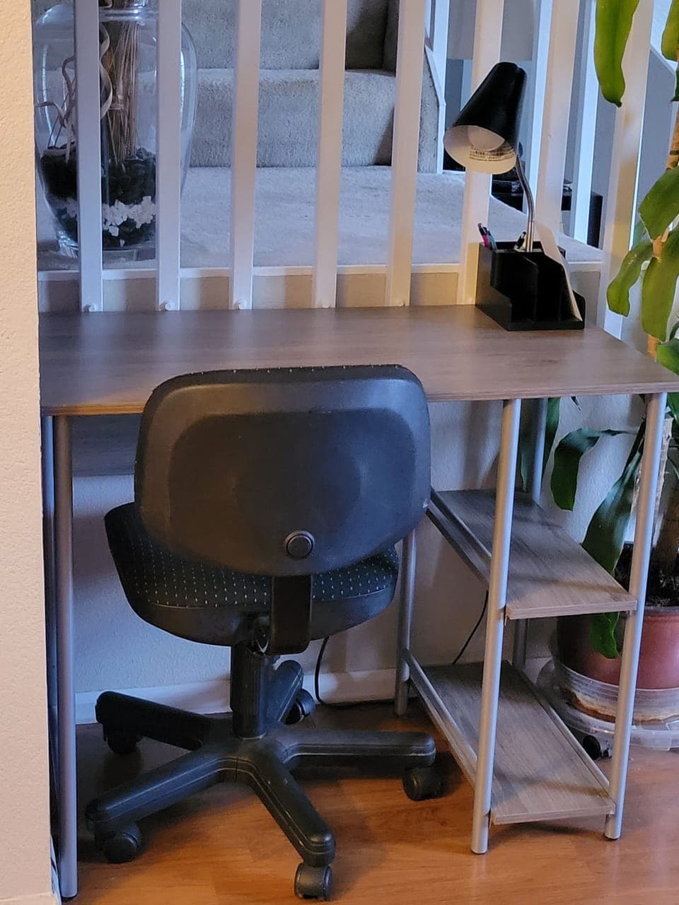 Office desk for business travel.