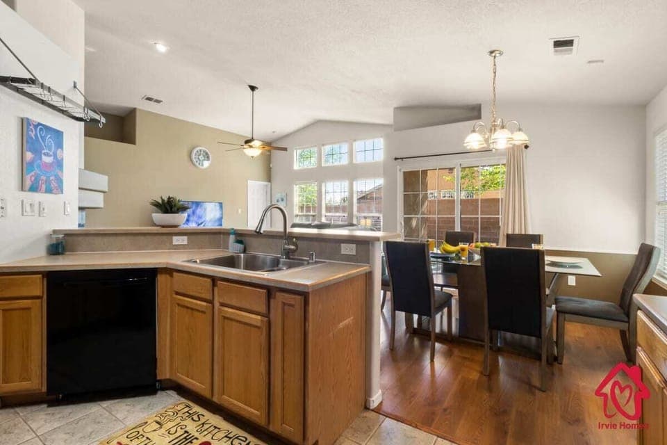 Huge open plan living area