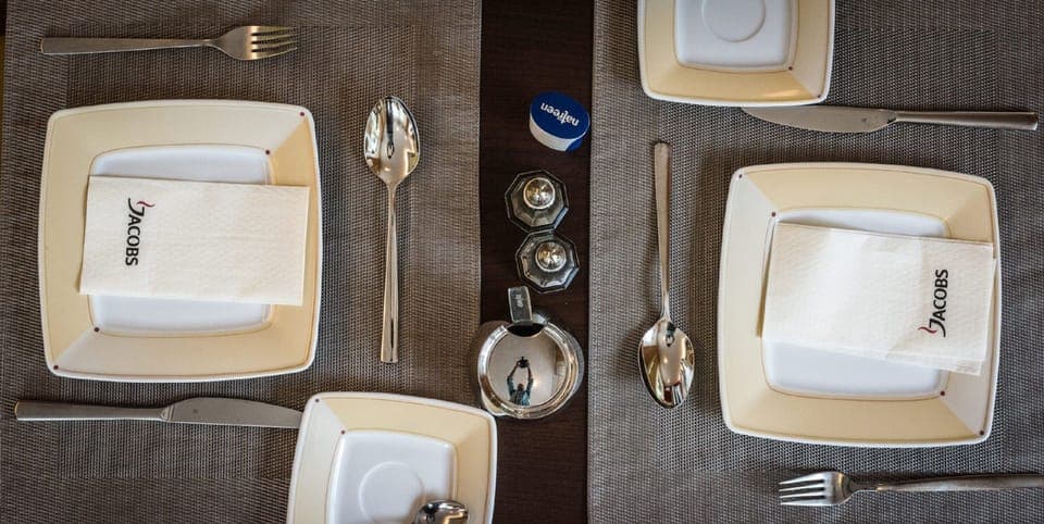 Daily buffet breakfast (EUR 16 per person)