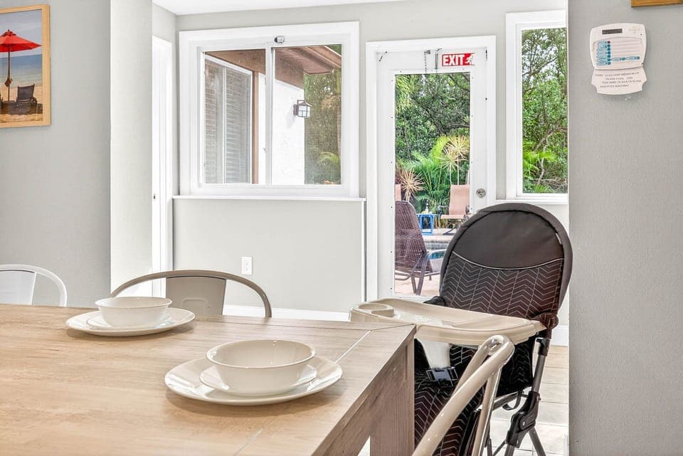 Highchair included!