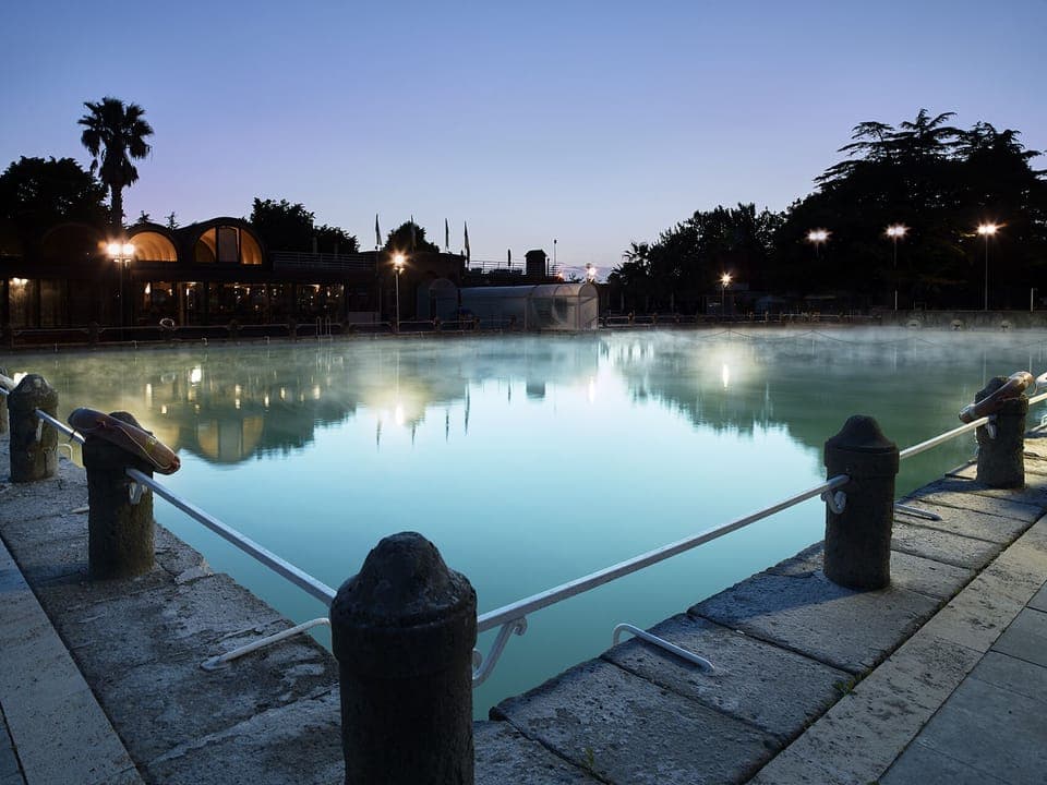 Outdoor pool, open 8:00 AM to 6:00 PM, pool umbrellas, sun loungers