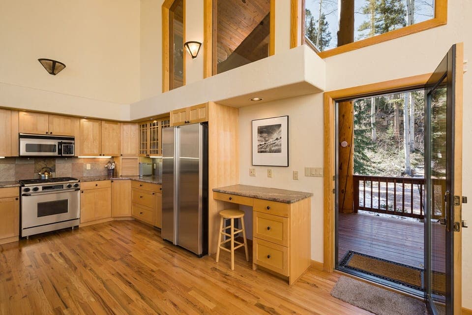 Kitchen and Patio