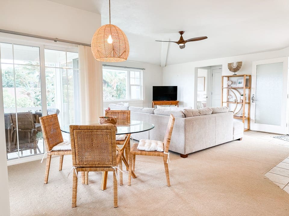 Wide open bright living space!