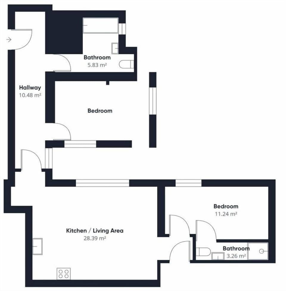 Apt 3 @ Clarendon, Redcar - Host & Stay