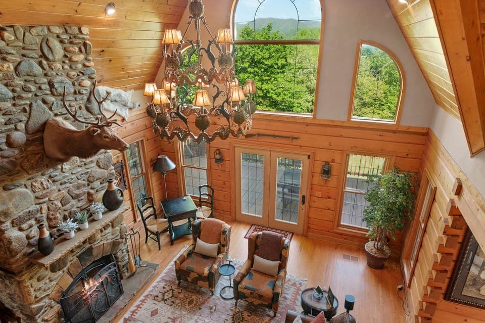 Sweetwater Lodge View from Second Floor Loft