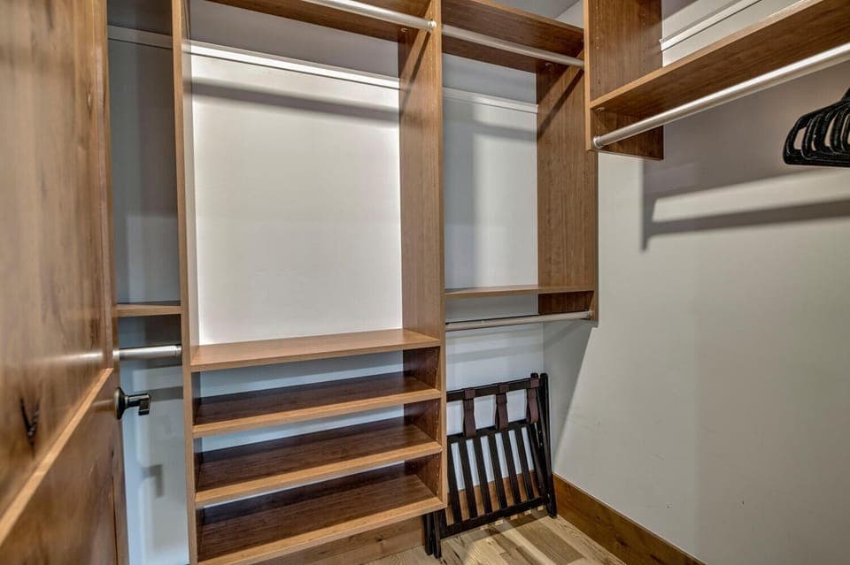 Large walk in closet in 2nd Master Bedroom