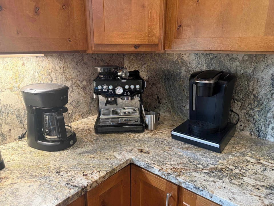 Coffee Station with espresso maker