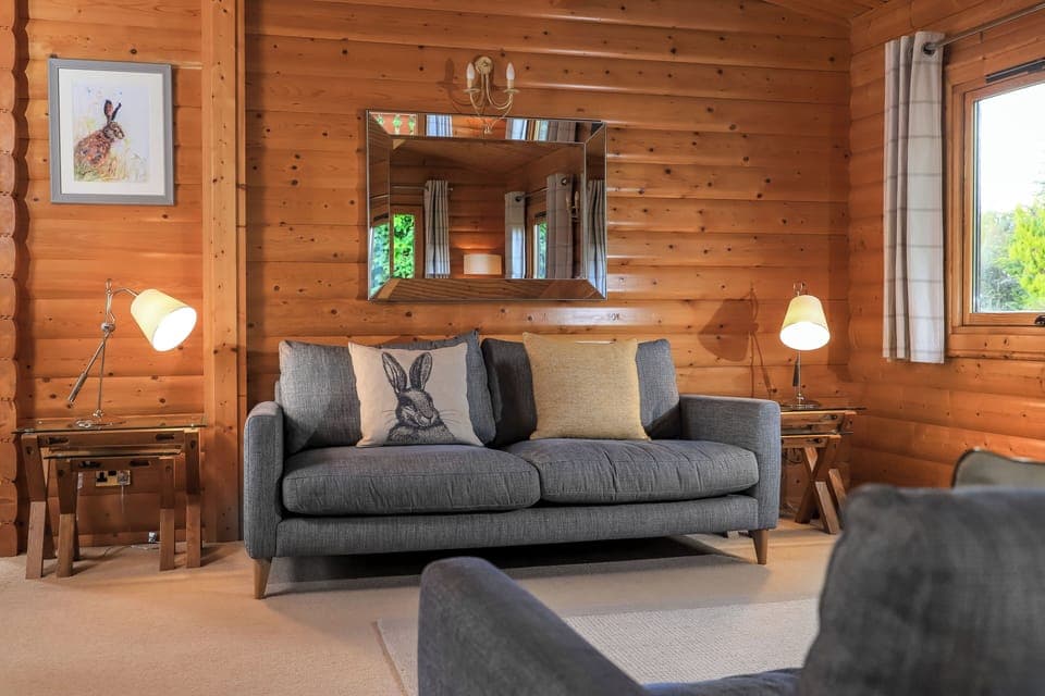 48-inch flat-screen TV with digital channels, TV, fireplace