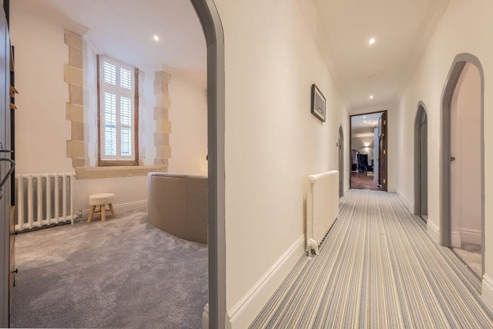 Ground floor: Hallway to bedroom two