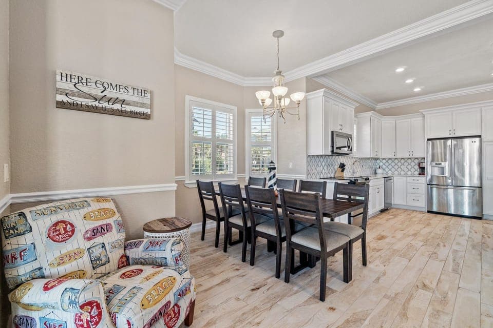 Dining Area On 1st Floor Of Main House