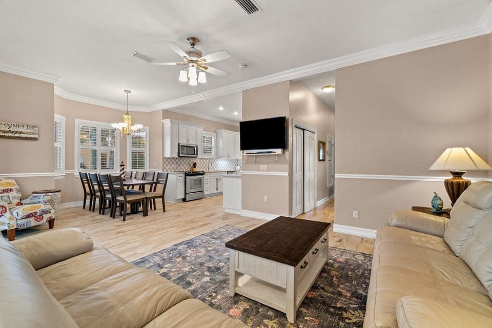 Living Area On 1st Floor Of Main House