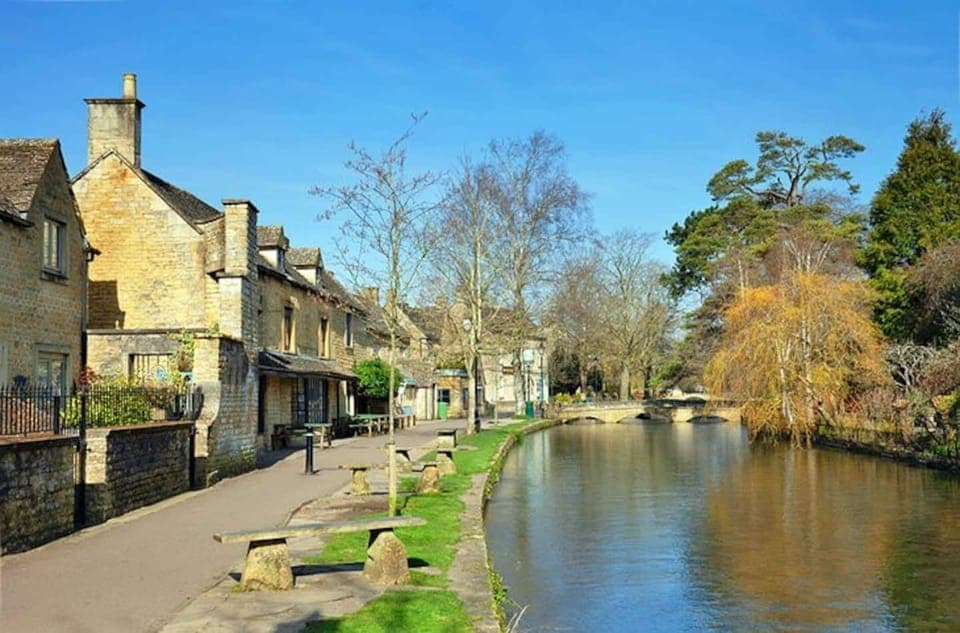Bourton on the Water just 4 miles down the road! 