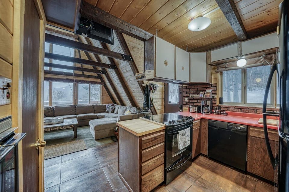 Kitchen and Living Area