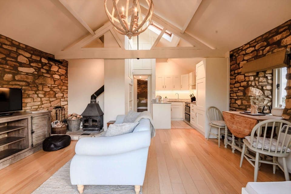 Oxbow Cottage Living Area - StayCotswold