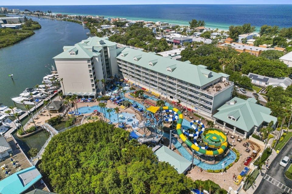 Harbourside at Marker 33, home of Splash Harbour Water Park