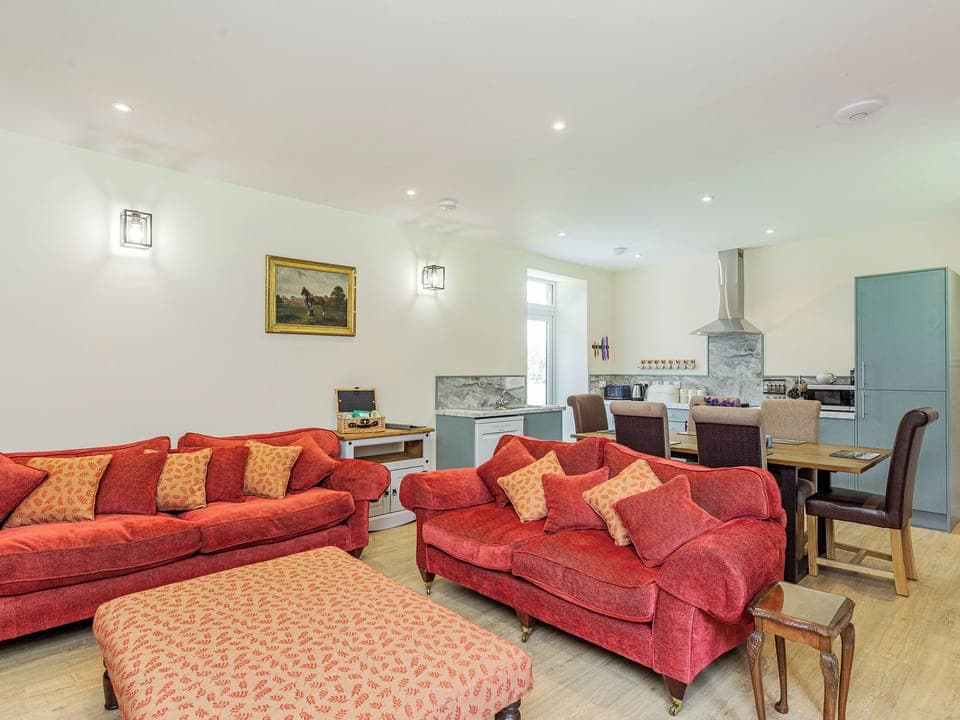 Open plan living space | Carn Cottage, Strathnairn