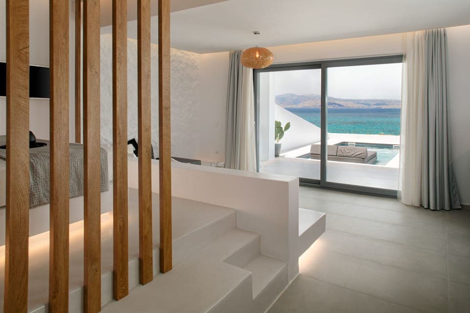 Superior Seafront Suite, Private Pool | View from room