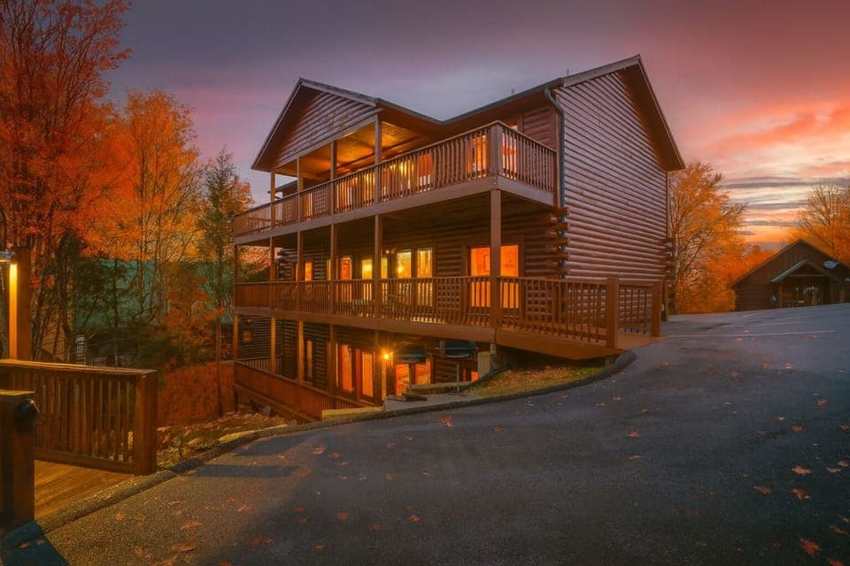 Spacious cabin in the heart of downtown Pigeon Forge — where adventure and relaxation meet. Just steps from all the action, yet perfectly tucked away for a cozy and restful retreat.