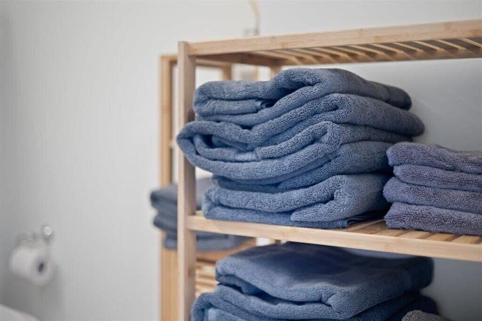 Ample towels for the family