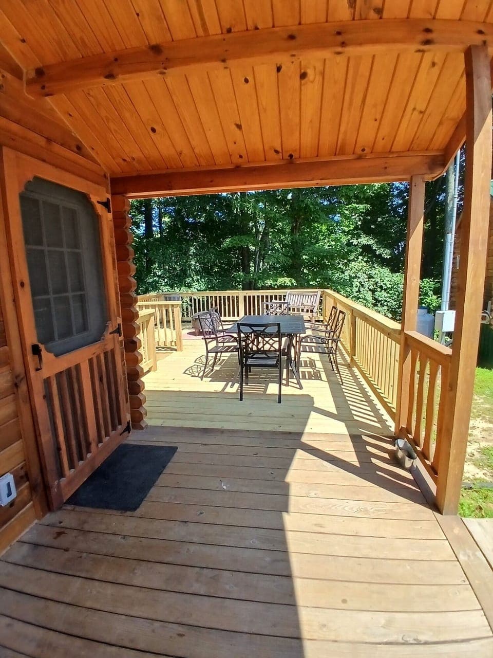 Front porch & deck