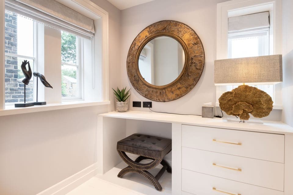 Dressing room area of Bedroom 1