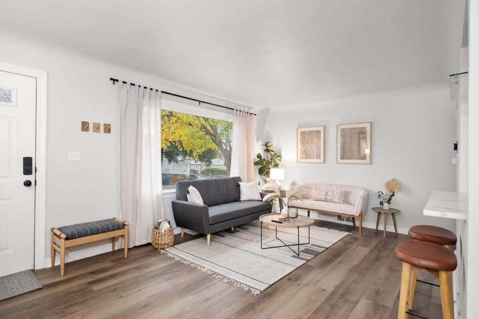 Main Living Area with Smart TV