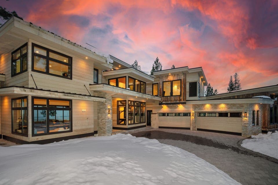 Front of house Wintertime!