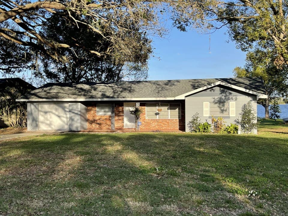 Front of the house