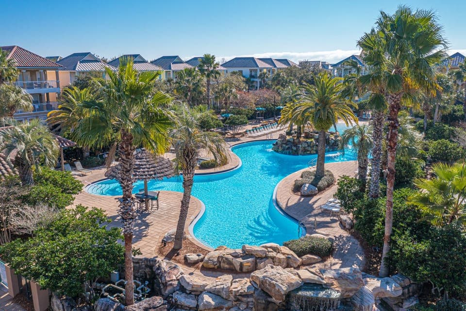 Aerial View Of Pool