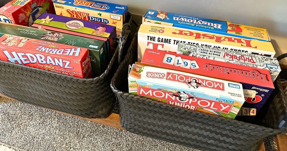 Lots of kid friendly games, great for family time!