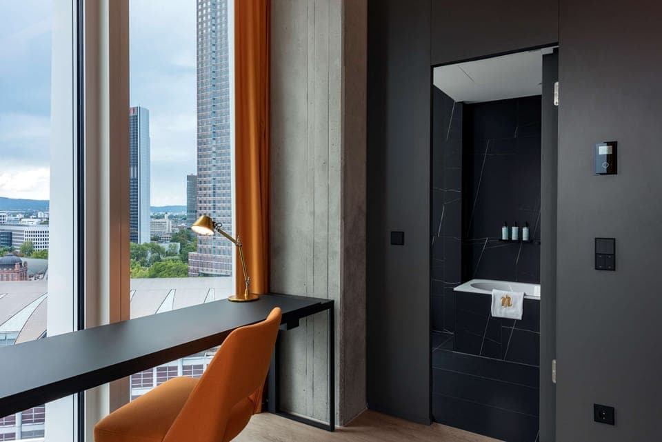 Eco-friendly toiletries, hair dryer, bathrobes, slippers