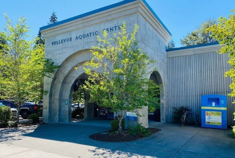 2Miles away to Bellevue Aquatic Center