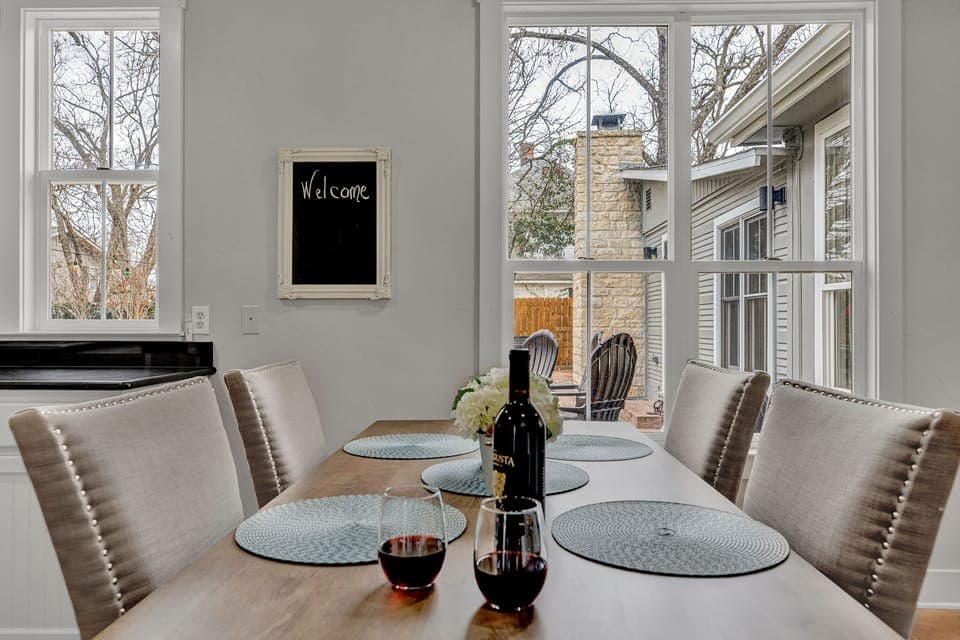 Main Kitchen dinning table
