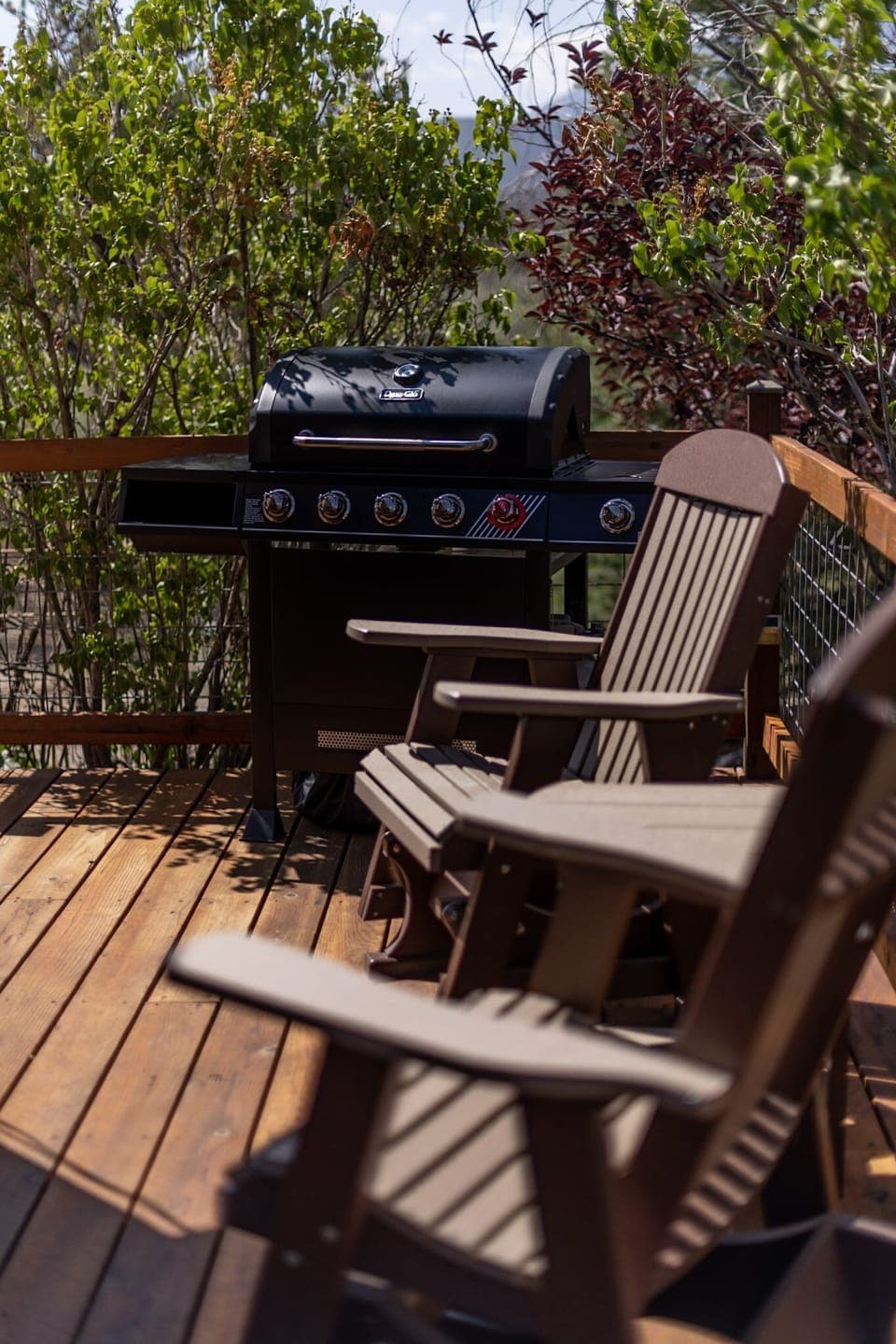 Comfortable outdoor seating