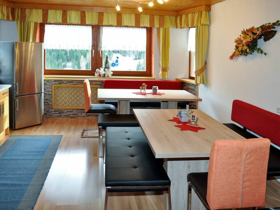 Furniture, Table, Window, Wood, Building, Curtain, Interior Design, Floor, Chair, Living Room