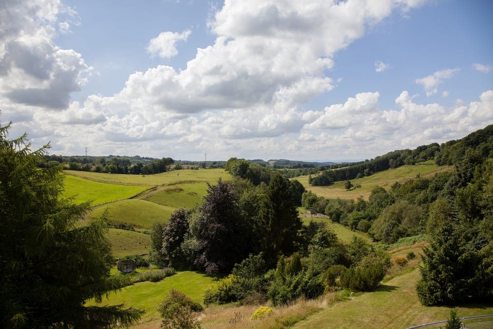 Stunning views from Horton Cottage. 