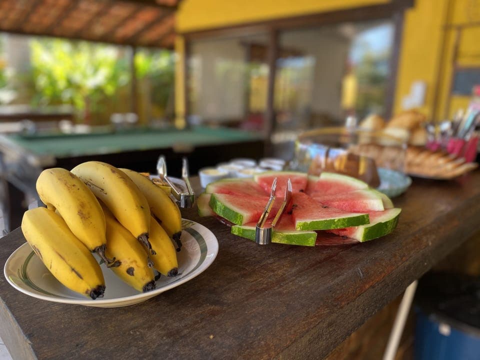 Daily buffet breakfast (BRL 20 per person)