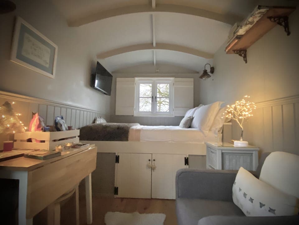inside your Shepherds Hut