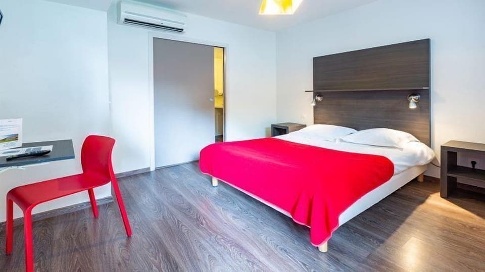 Drift to sleep in a comfortable bed after a wonderful day outside.