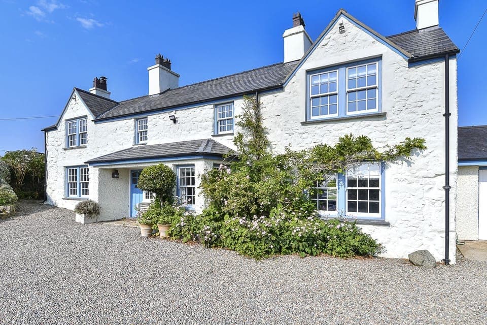 The exterior of Pen y Bryn, Abersoch