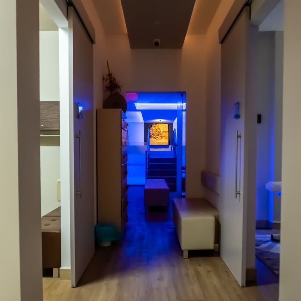 Couples treatment rooms, Turkish bath, body treatments, hydrotherapy
