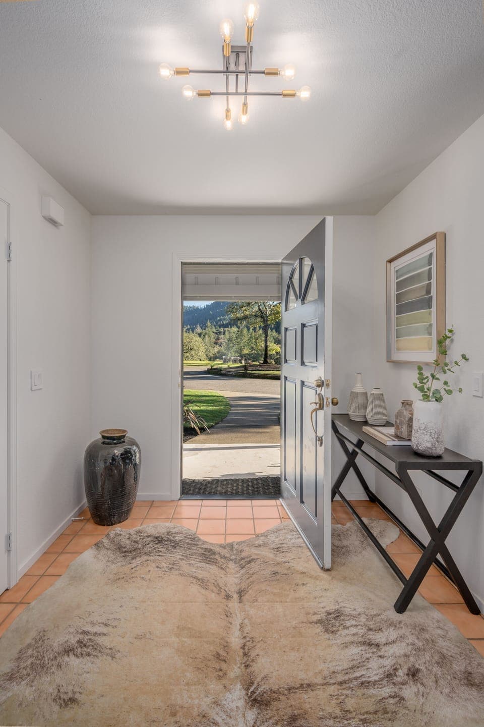 Front entry welcomes you along with radiant morning sun light